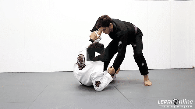 De La Riva to Sit Up Sweep Attempt to Reverse De La Riva Sweep