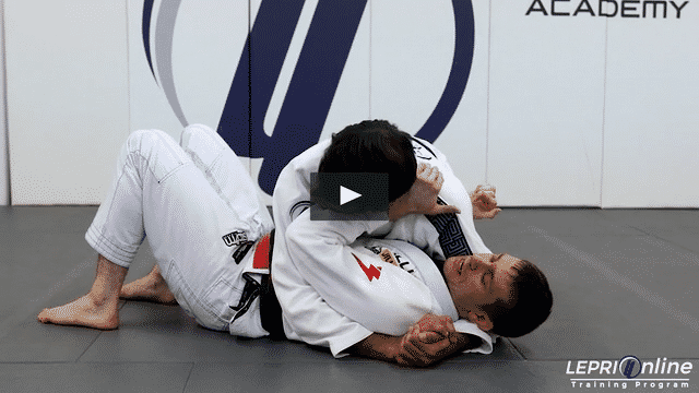 Side Control Escape by Framing to Closed Guard