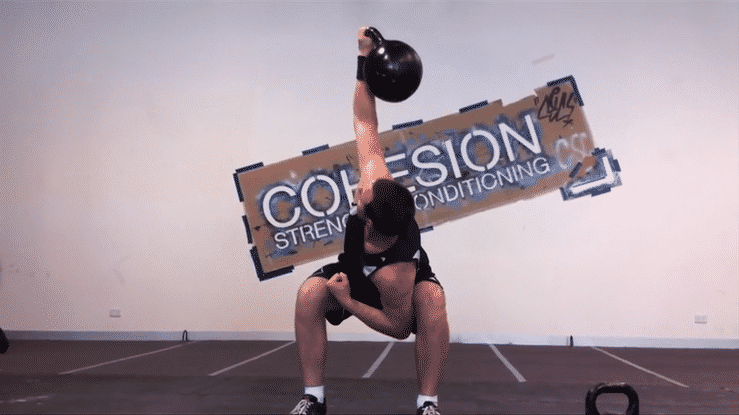 Vintage Strongman Training - 56kg Bent Press - COHESION Games