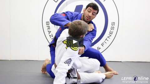 Reverse De La Riva Guard Escape to Side Control