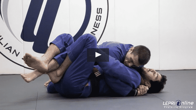 Half Guard to Butterfly Guard Sweep to Mount