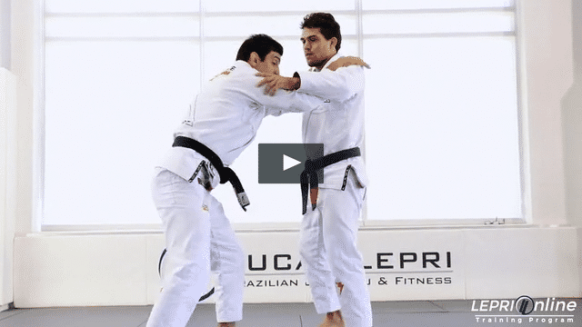 Standing Punch Defense to Koshi Guruma Hip Throw to Knee on Belly