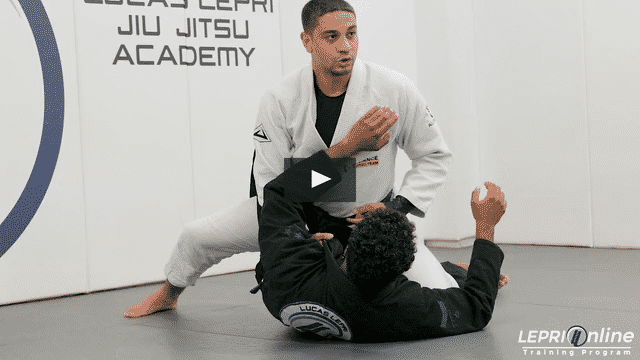 Collar Grip Break to Ouchi Gari to Pass to Side Control