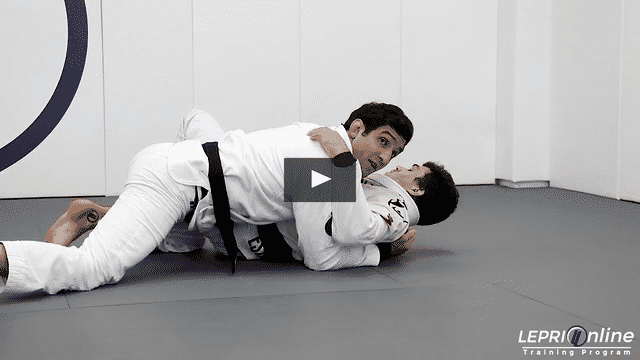 Half Guard Sweep when Opponent Changes Base to Side Control