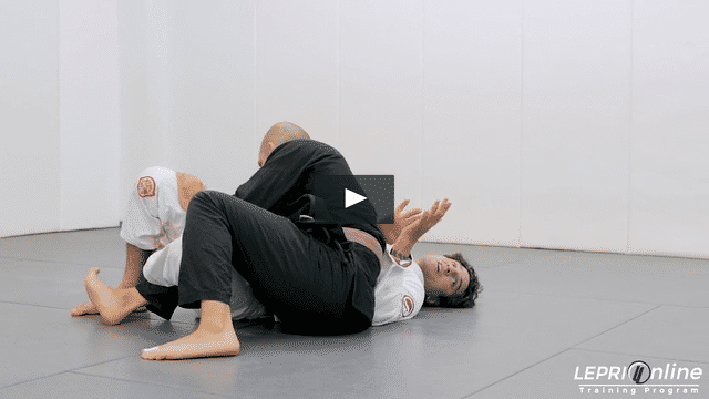 Deep Half Guard to Reverse Half Guard Escape to Back Take