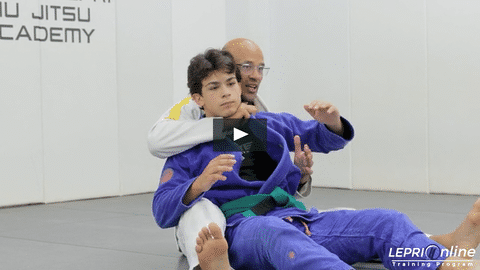 Finishing Submission from the Back Control