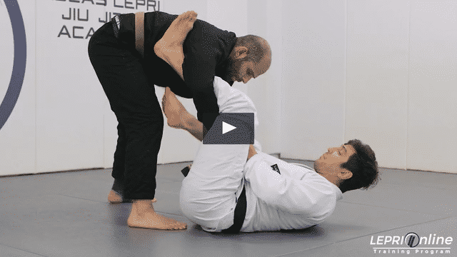 Open Guard to Inverted Lasso Sweep to Side Control