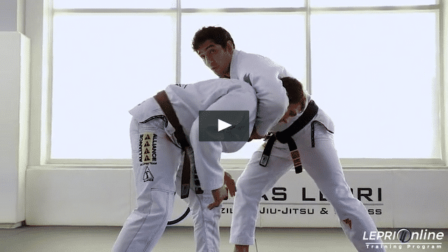 Double Leg Takedown Defense to Standing Guillotine Submission