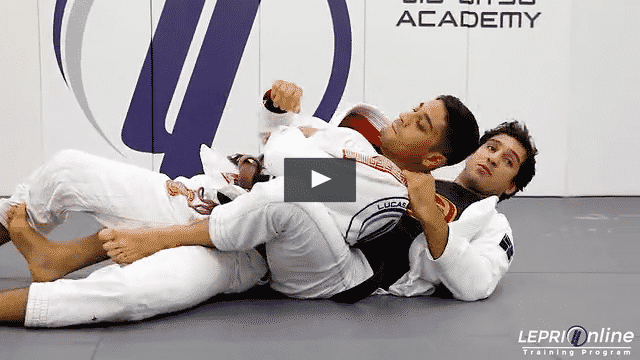 Open Guard to One Leg X Sweep Attempt to Back Take or Mount when Opponent Rolls