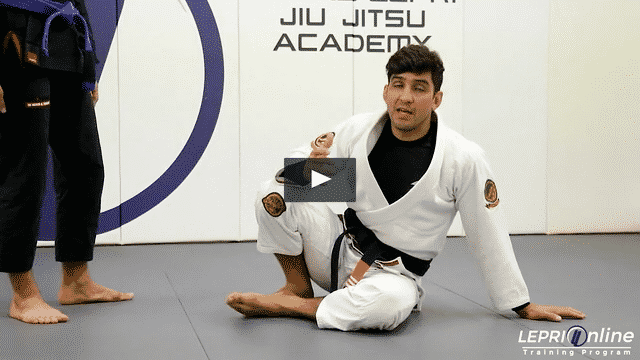Open Guard to De La Riva to Sit Up Guard Sweep to Side Control / Back Take