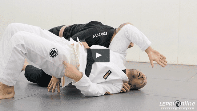 Side Control Escape to Half Guard Sweep
