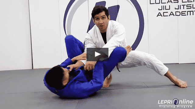 De La Riva Defense to Knee Cut Pass with Knee Shield to Side Control