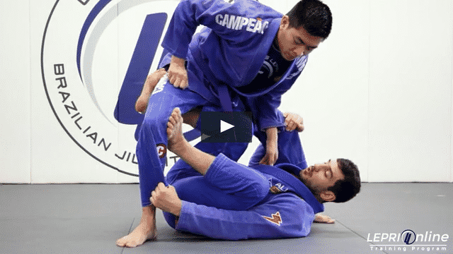 De La Riva Guard Sweep to Back Control