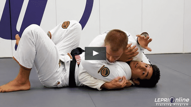 Side Control Escape to Guard Re-composition