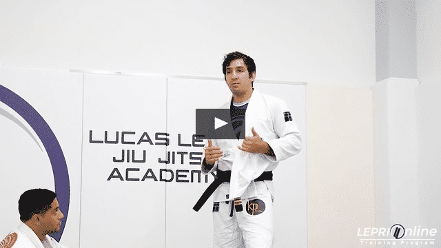 Lapel Guard Prevention When Opponent Inverts to Reach for Leg to Side Control