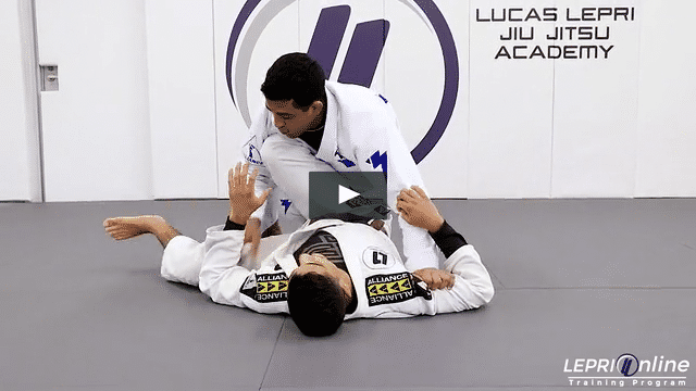 De La Riva Guard Pass Variation to Knee Cut Pass