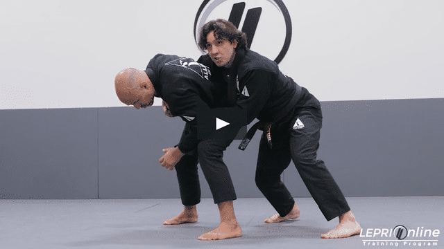 Low Single to Collar Drag to Back Take
