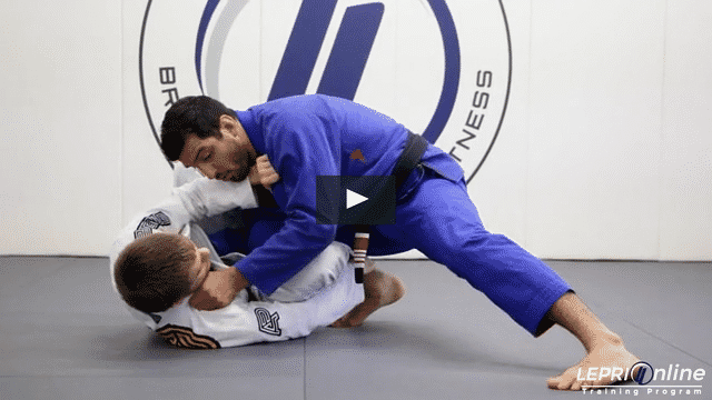 Reverse De La Riva Guard Escape and Pass to Side Control