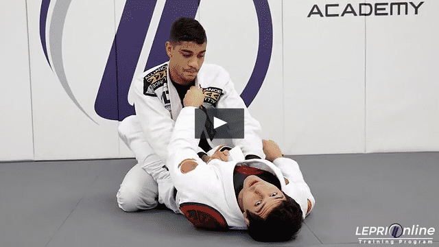 Armbar from Closed Guard with Lapel Control Variation