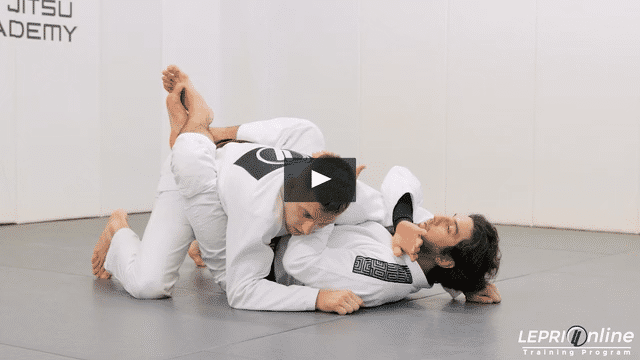 Half Guard Escape to Closed Guard to Reverse Armbar