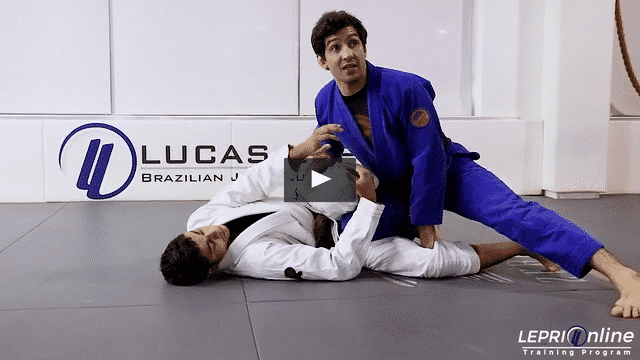 Knee Cut Pass Attempt with Knee Shield to Side Control