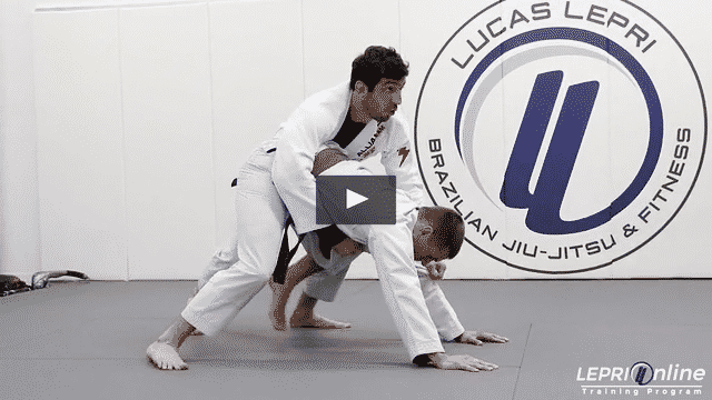 Single Leg Takedown Attempt to Back Take