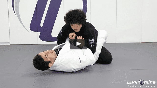 Closed Guard Sweep to Mount when Opponent Reacts