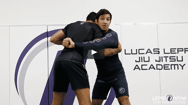 Pummeling to S Grips to Ankle Trap Takedown to Back Take with Body Triangle