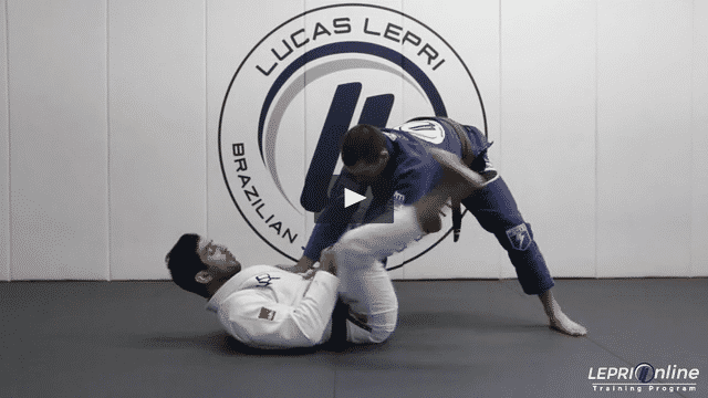 De La Riva and Lasso Guard Sweep when an Opponent Defends by Posting