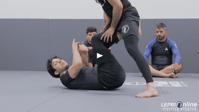 One Leg X to Belly Down Straight Ankle Lock