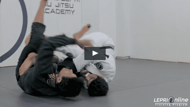 De La Riva to Deep De La Riva to Sweep to Knee Cut Pass with Collar Choke or Back Take