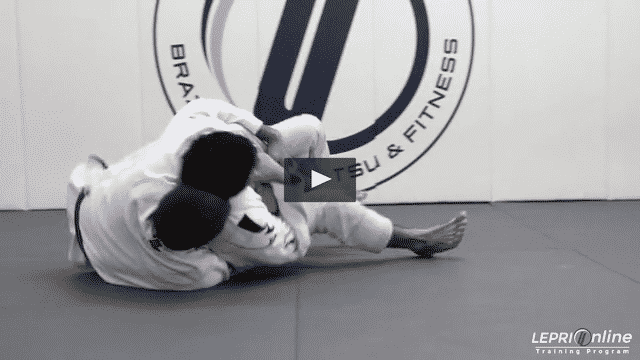 Back Attack Escape to Waiter Sweep and Pass