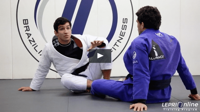 One Leg X-Guard to X-Guard Side Shoulder Roll Sweep