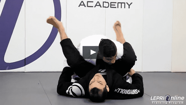 Double Under Escape to Single Leg when Opponent Tries to Take the Back