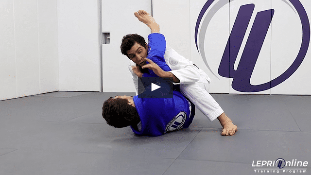 De La Riva Defense to Double Under Pass Attempt to Armbar or Triangle