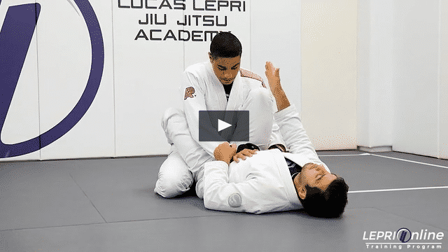 Closed Guard to Half Lasso to Triangle