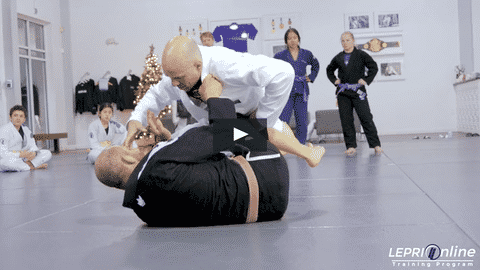 Passing the De La Riva to the Half Guard Pass to Mount