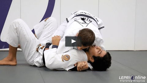 Side Control Escape when Opponent Tries to Mount