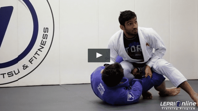 Single Leg Counterattack Back Roll Sweep to Side Control