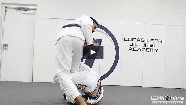 Straight Ankle Lock from 50/50 Guard Defense and Counter with Toe Hold