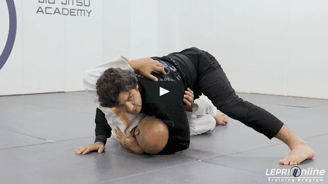 Tight Half Guard Escape to Pass to Submission