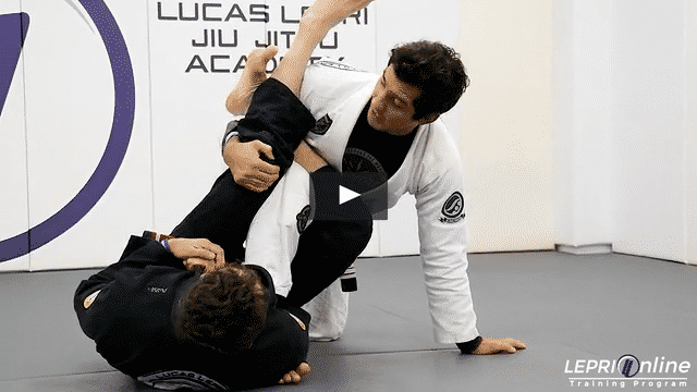 Straight Ankle Lock Escape from 50/50 Guard to Side Control