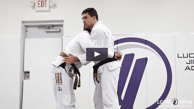 Bear Hug Escape to O Goshi Hip Throw to Side Control