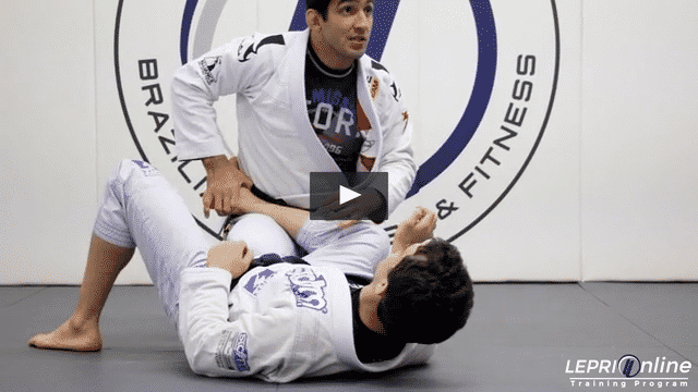 Open Guard Pass to Side Control by Inverting Opponent