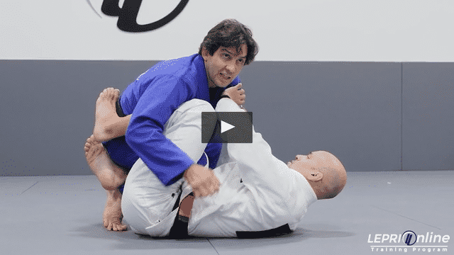 Knee Cut to Canto Choke Submission from Top Position