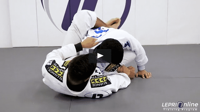 Closed Guard to Back Take when Opponent Defends
