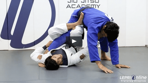 One Leg X or X Guard Sweep After Pulling Guard