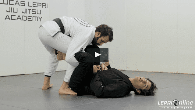 Open Guard to Lasso and De La Riva Sweep