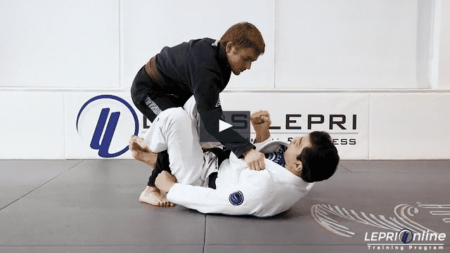 De La Riva to Collar Drag to X Guard Sweep