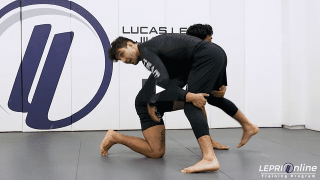 Double Leg Reversal to Back Take